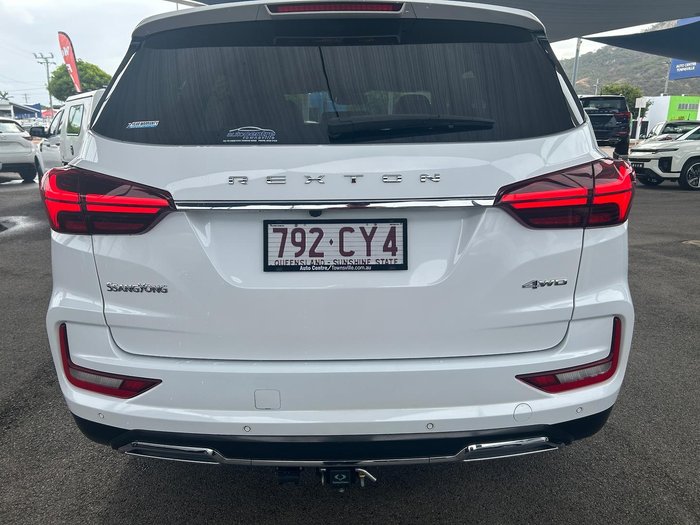 2021 SsangYong Rexton Ultimate Y450 MY21 4X4 Dual Range Pearl White