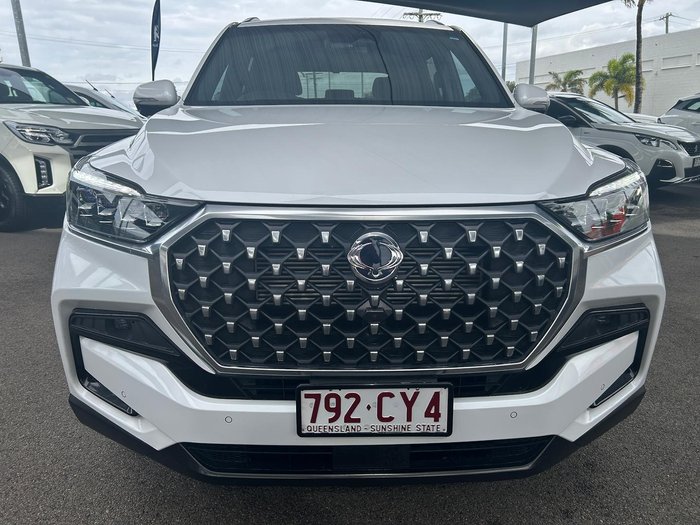 2021 SsangYong Rexton Ultimate Y450 MY21 4X4 Dual Range Pearl White