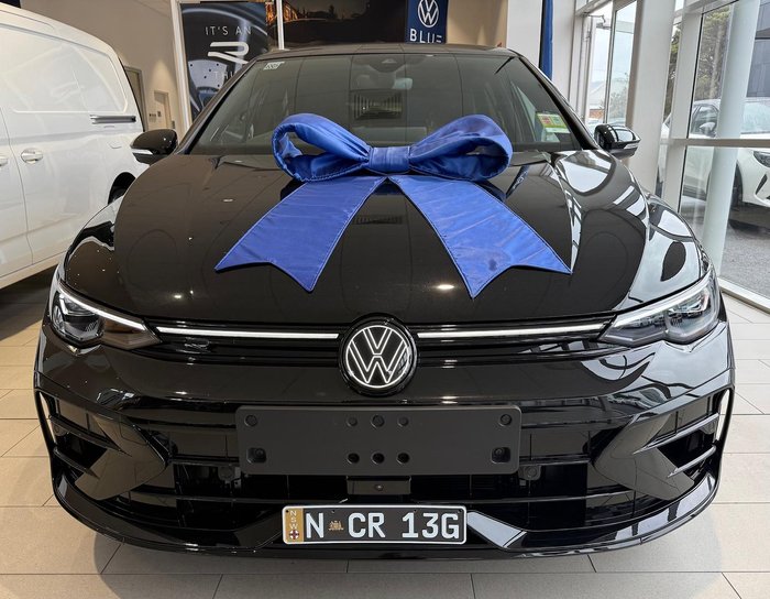 2025 Volkswagen Golf R Black Edition 8.5 MY25 Four Wheel Drive Grenadilla Black