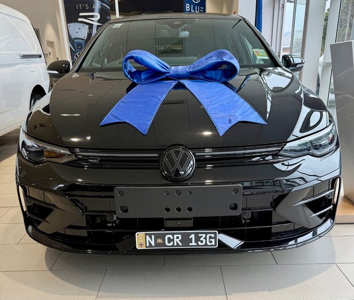 2025 Volkswagen Golf R Black Edition 8.5 MY25 Four Wheel Drive Grenadilla Black