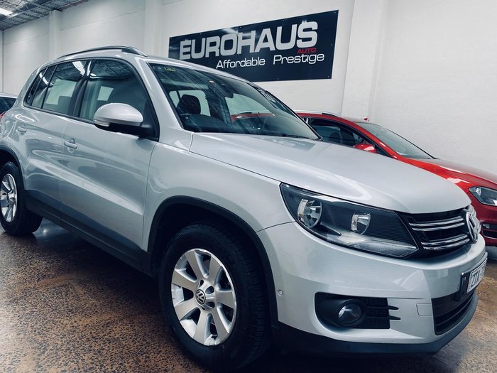 2013 Volkswagen Tiguan 132TSI Pacific 5N MY13.5 Four Wheel Drive Reflex Silver