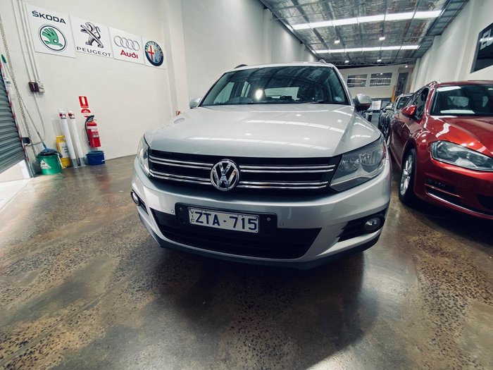 2013 Volkswagen Tiguan 132TSI Pacific 5N MY13.5 Four Wheel Drive Reflex Silver