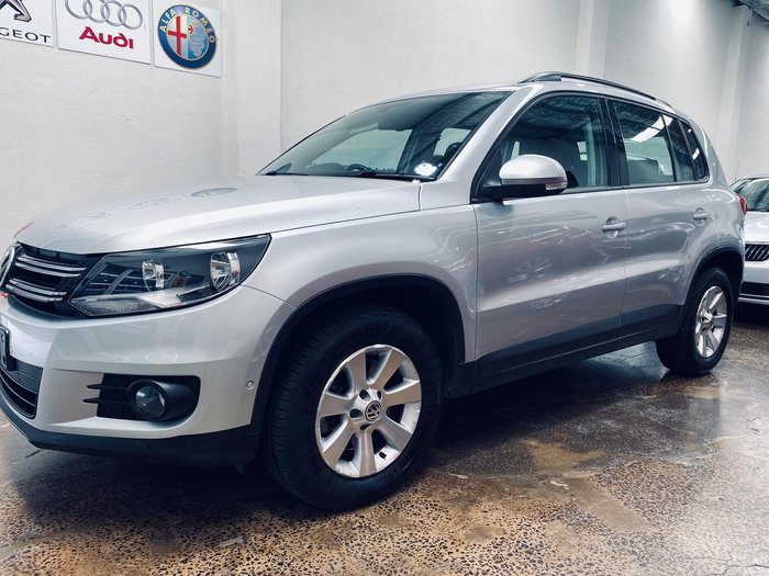 2013 Volkswagen Tiguan 132TSI Pacific 5N MY13.5 Four Wheel Drive Reflex Silver