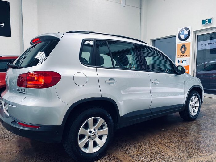 2013 Volkswagen Tiguan 132TSI Pacific 5N MY13.5 Four Wheel Drive Reflex Silver