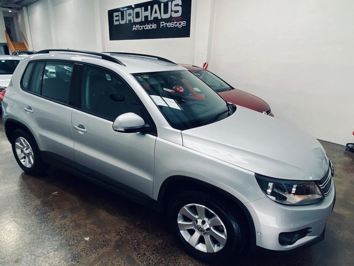 2013 Volkswagen Tiguan 132TSI Pacific 5N MY13.5 Four Wheel Drive Reflex Silver