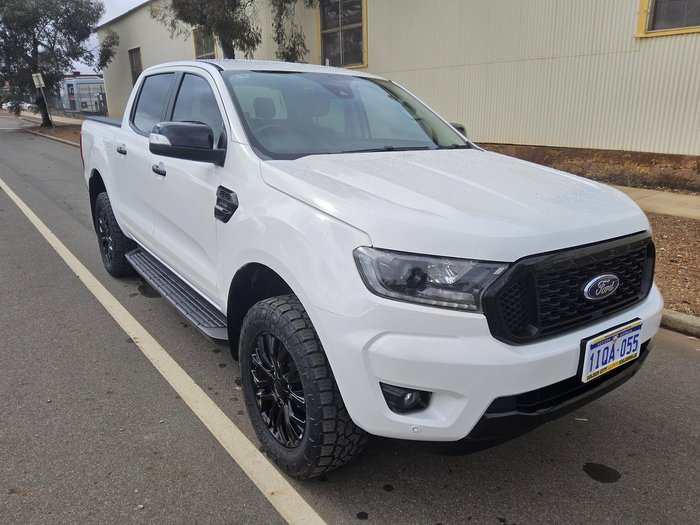 2021 Ford Ranger FX4 PX MkIII MY21.75 4X4 Dual Range Arctic White