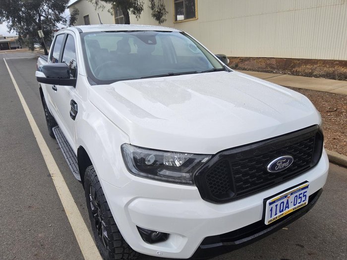 2021 Ford Ranger FX4 PX MkIII MY21.75 4X4 Dual Range Arctic White