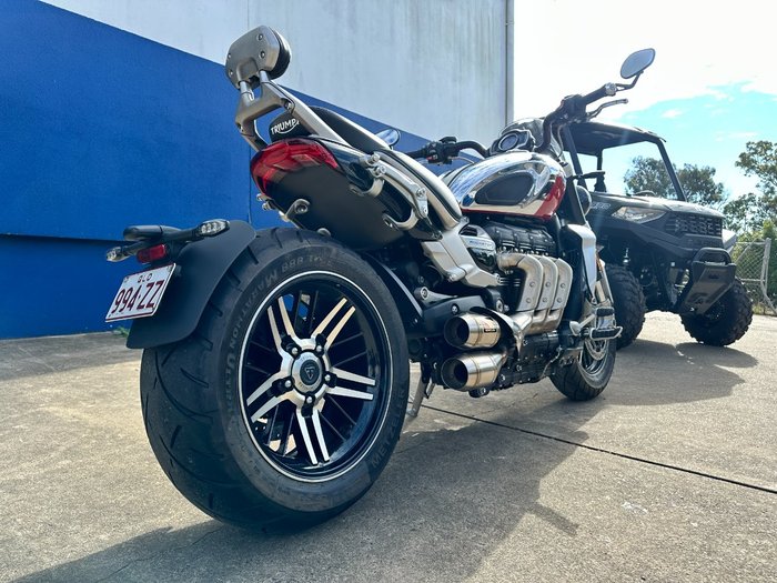 2023 TRIUMPH ROCKET 3 GT CHROME EDITION Chrome / Silver
