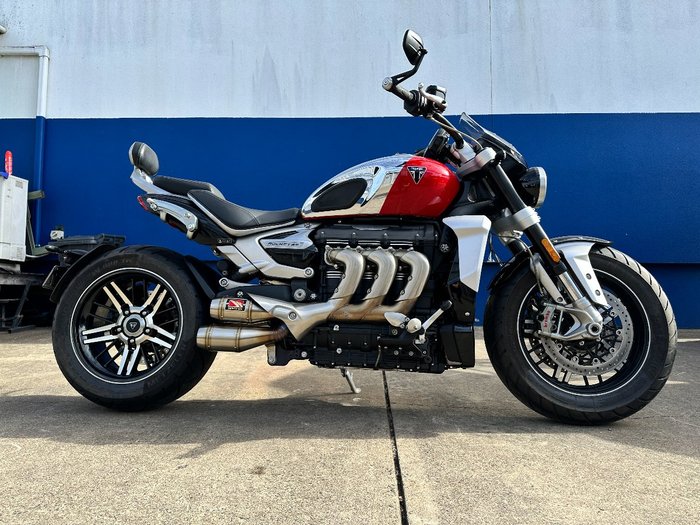 2023 TRIUMPH ROCKET 3 GT CHROME EDITION Chrome / Silver