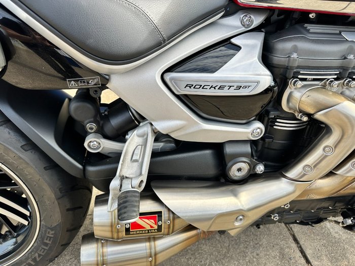 2023 TRIUMPH ROCKET 3 GT CHROME EDITION Chrome / Silver