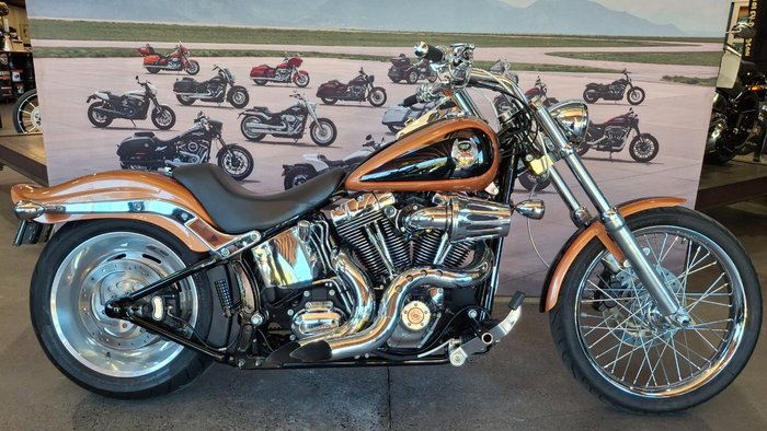2008 Harley-davidson FXSTC ANV SOFTAIL CUSTOM 105TH ANN ANN COPPER / BLACK