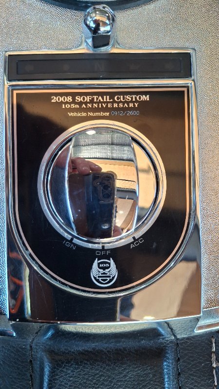 2008 Harley-davidson FXSTC ANV SOFTAIL CUSTOM 105TH ANN ANN COPPER / BLACK