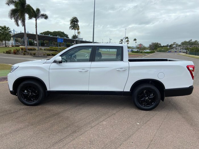 2024 SsangYong Musso Ultimate Q261 MY24 4X4 Dual Range Pearl White