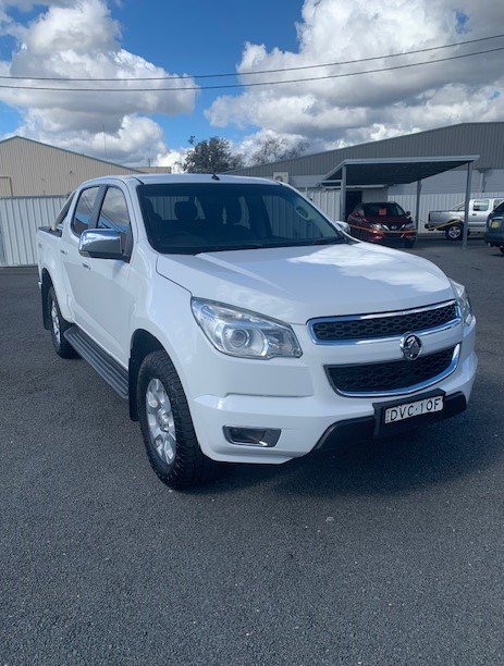2014 Holden Colorado LTZ RG MY15 4X4 Dual Range SUMMIT WHITE