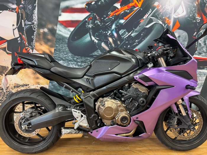 2020 Honda CBR650R PURPLE/BLACK
