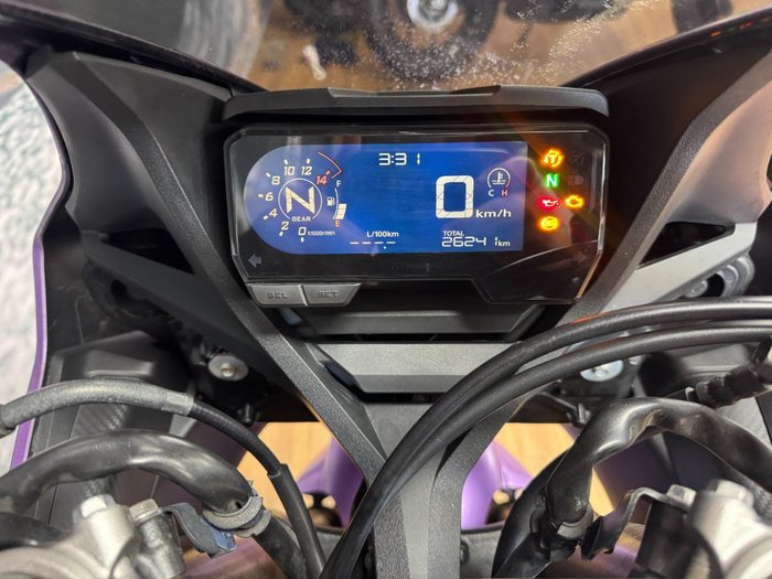 2020 Honda CBR650R PURPLE/BLACK