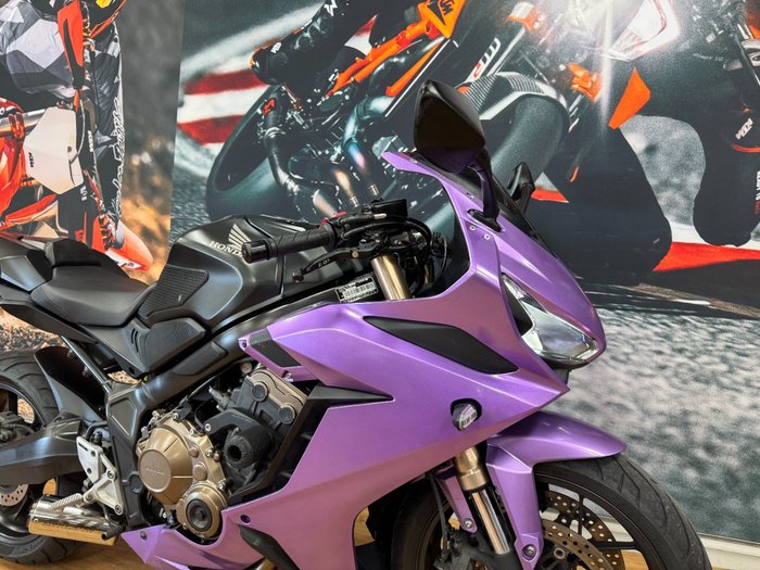 2020 Honda CBR650R PURPLE/BLACK