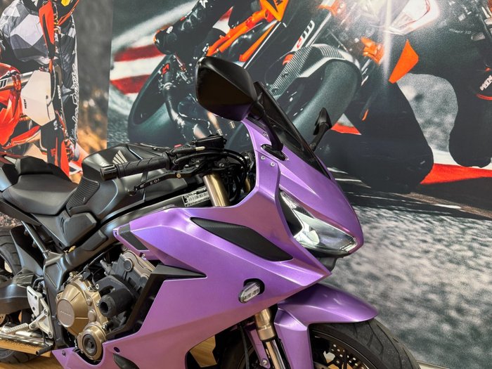 2020 Honda CBR650R PURPLE/BLACK