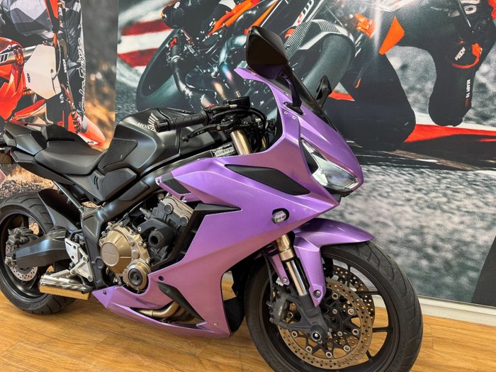 2020 Honda CBR650R PURPLE/BLACK