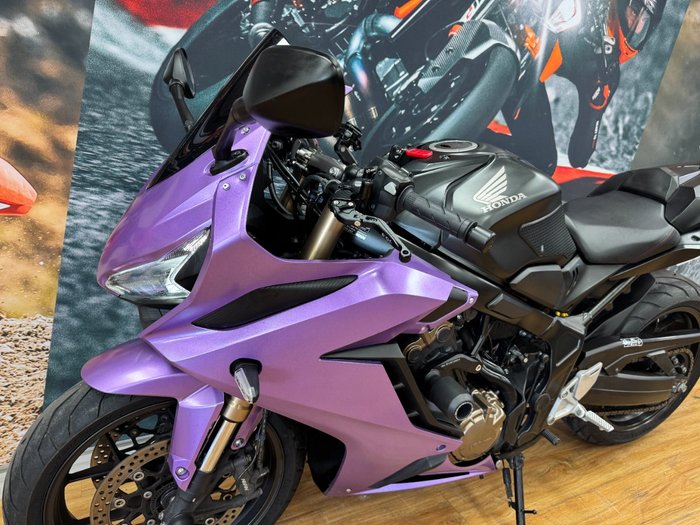 2020 Honda CBR650R PURPLE/BLACK