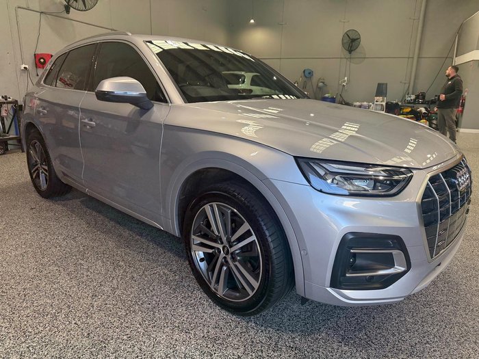 2021 Audi Q5 45 TFSI Sport FY MY21 4X4 On Demand Florett Silver