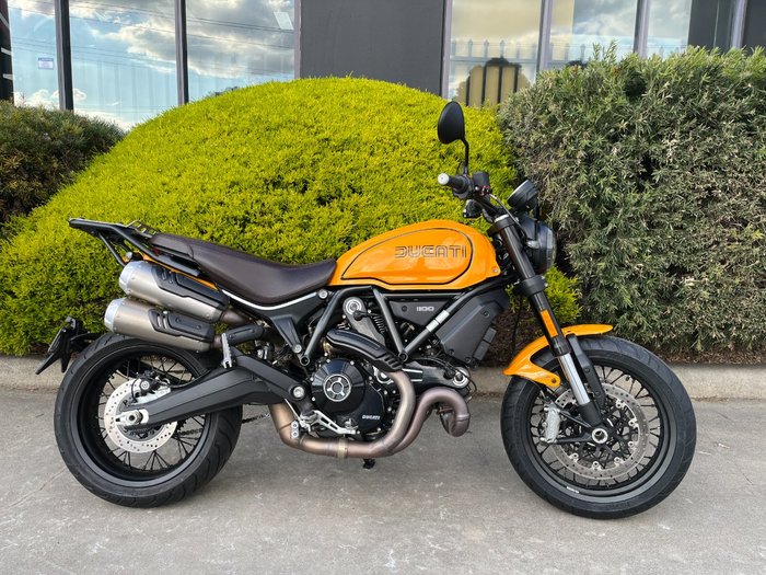 2022 DUCATI SCRAMBLER 1100 Yellow
