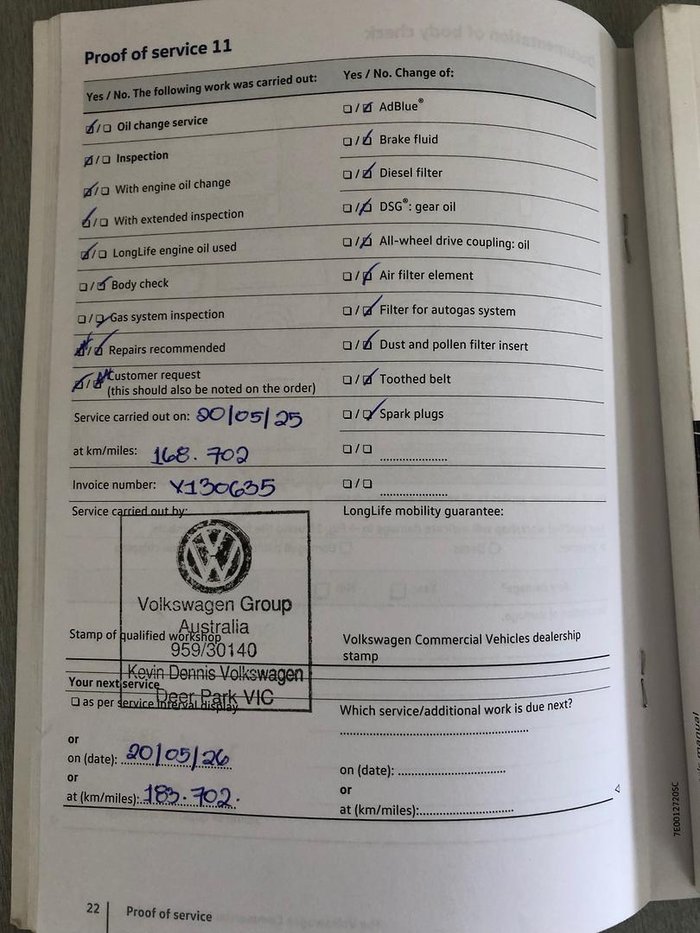 2020 Volkswagen Caddy TDI250 2KN MY20 Candy White