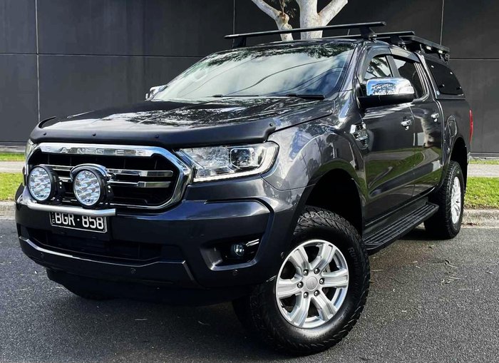 2020 Ford Ranger XLT PX MkIII MY20.25 4X4 Dual Range Meteor Grey