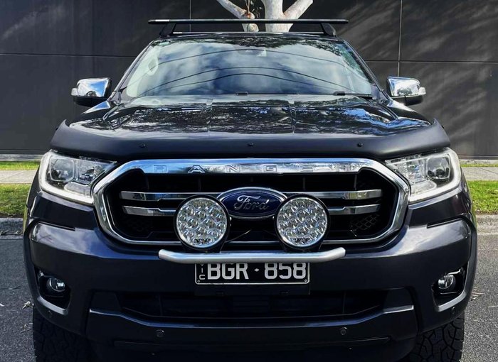 2020 Ford Ranger XLT PX MkIII MY20.25 4X4 Dual Range Meteor Grey