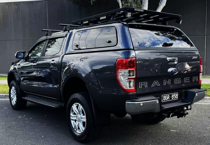 2020 Ford Ranger XLT PX MkIII MY20.25 4X4 Dual Range Meteor Grey