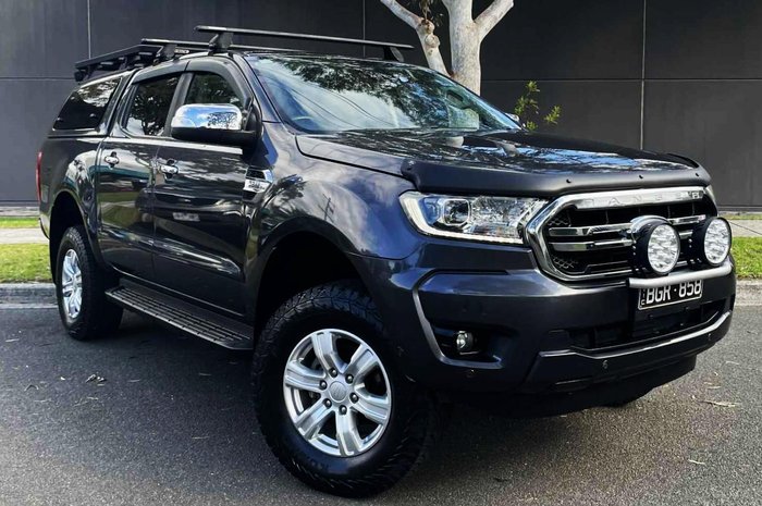2020 Ford Ranger XLT PX MkIII MY20.25 4X4 Dual Range Meteor Grey