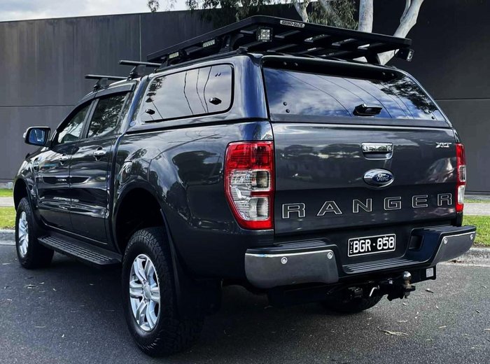 2020 Ford Ranger XLT PX MkIII MY20.25 4X4 Dual Range Meteor Grey