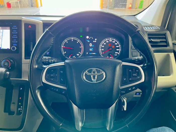 2020 Toyota Hiace Commuter GDH322R French Vanilla