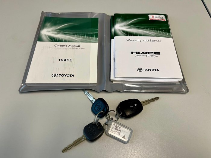 2020 Toyota Hiace Commuter GDH322R French Vanilla