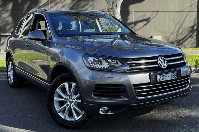 2014 Volkswagen Touareg V6 TDI 7P MY14 Four Wheel Drive Cool Siver