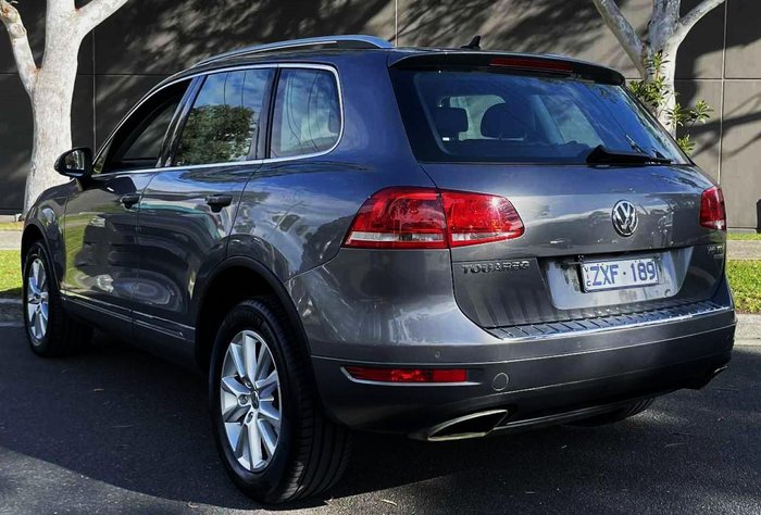 2014 Volkswagen Touareg V6 TDI 7P MY14 Four Wheel Drive Cool Siver