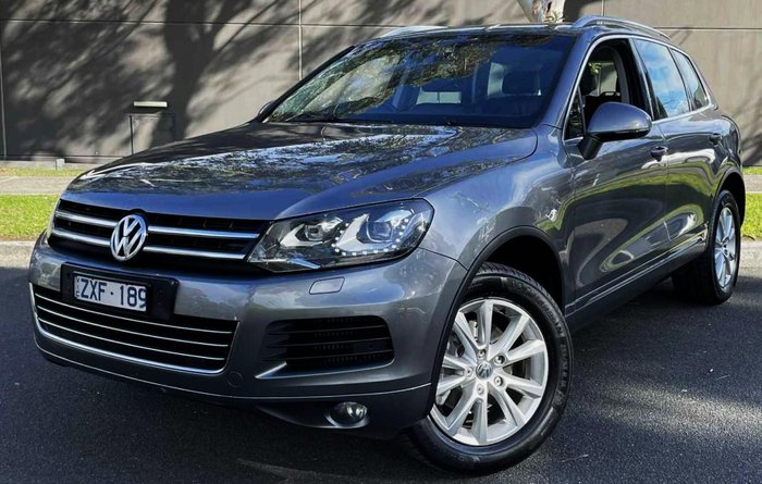 2014 Volkswagen Touareg V6 TDI 7P MY14 Four Wheel Drive Cool Siver
