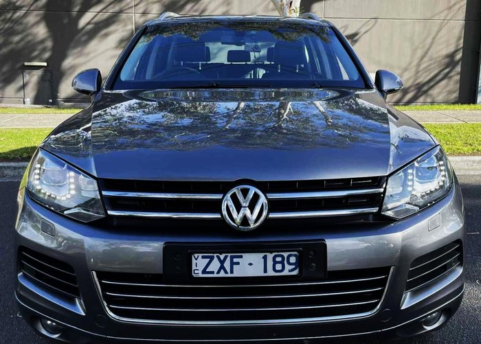2014 Volkswagen Touareg V6 TDI 7P MY14 Four Wheel Drive Cool Siver
