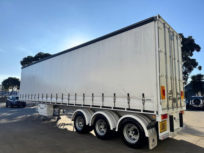 2012 Vawdrey St3 20 Pallet Sd Curtain Sider, Fork Lift Floor