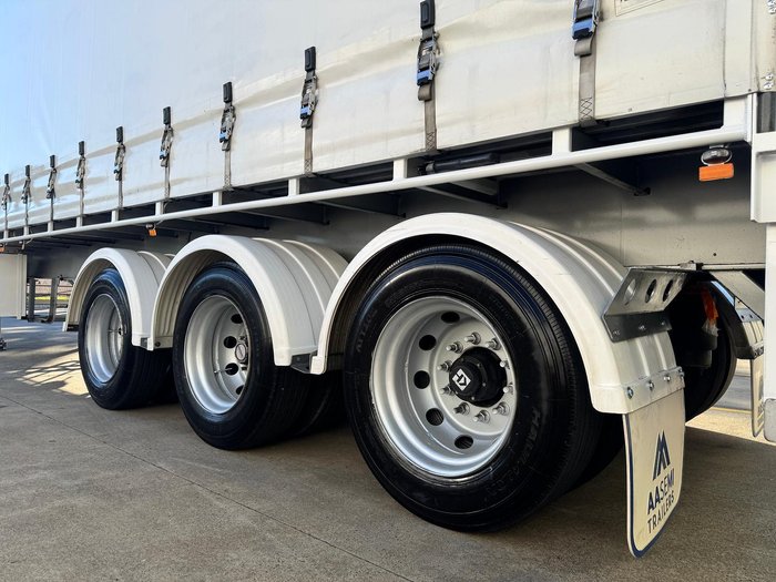2012 Vawdrey St3 20 Pallet Sd Curtain Sider, Fork Lift Floor