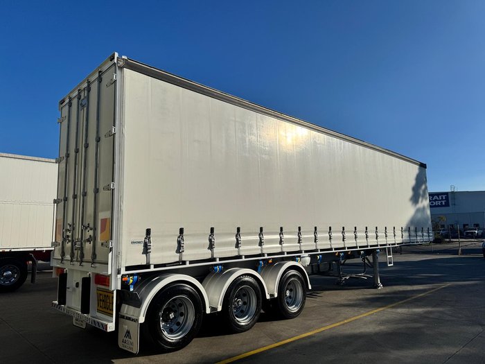 2012 Vawdrey St3 20 Pallet Sd Curtain Sider, Fork Lift Floor