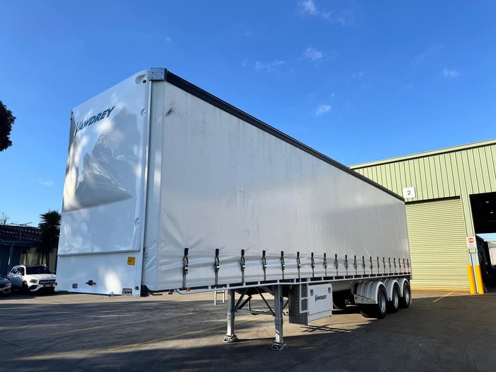 2012 Vawdrey St3 20 Pallet Sd Curtain Sider, Fork Lift Floor