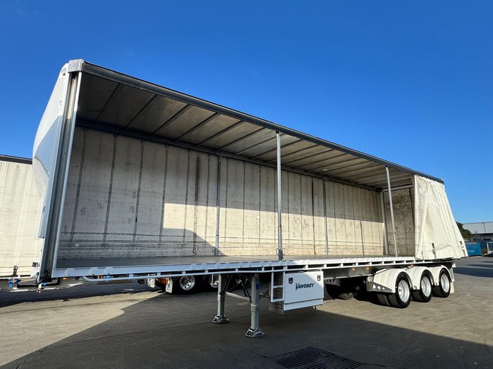 2012 Vawdrey St3 20 Pallet Sd Curtain Sider, Fork Lift Floor