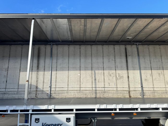 2012 Vawdrey St3 20 Pallet Sd Curtain Sider, Fork Lift Floor