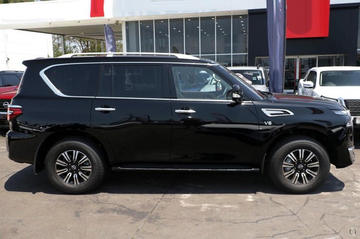 2025 Nissan Patrol Ti-L Y62 MY25 4X4 Dual Range Black Obsidian