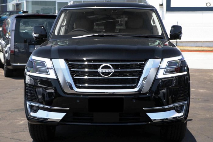 2025 Nissan Patrol Ti-L Y62 MY25 4X4 Dual Range Black Obsidian