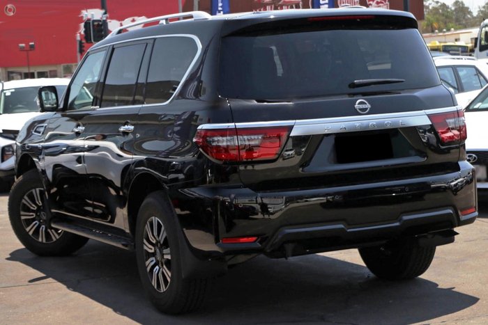 2025 Nissan Patrol Ti-L Y62 MY25 4X4 Dual Range Black Obsidian