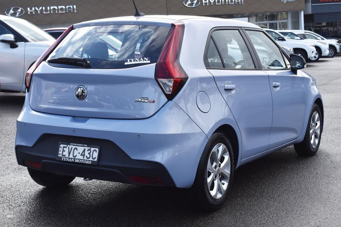 2022 MG MG3 Core MY22 Skye Silver