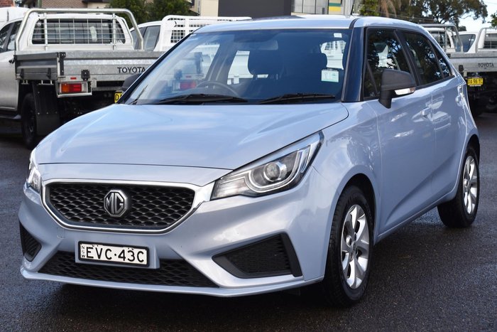 2022 MG MG3 Core MY22 Skye Silver