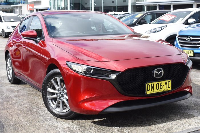 2025 Mazda 3 G20 Pure BP Series Soul Red Crystal